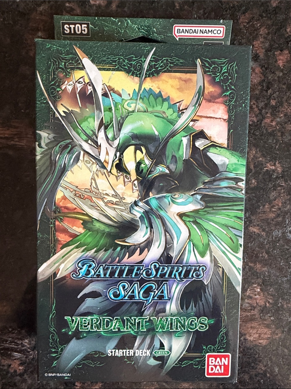 Bandai Battle Spirits Saga Verdant Wings Starter Deck - Green New in Box